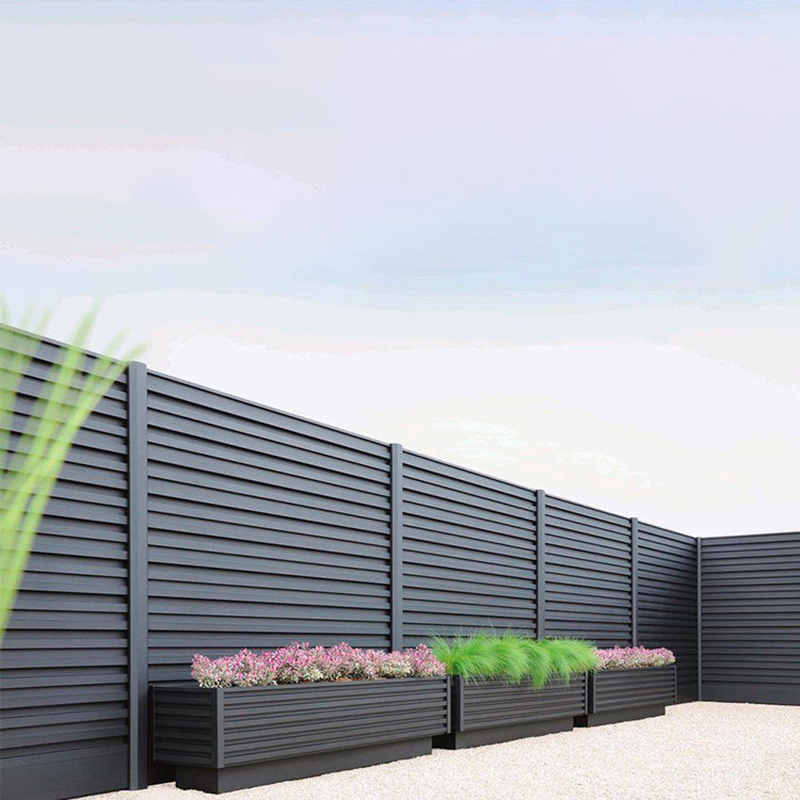 Customized aluminum alloy fence